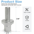 Crankshaft Pulley Bolt Washer Assembly for Honda Acura (2001-2005)