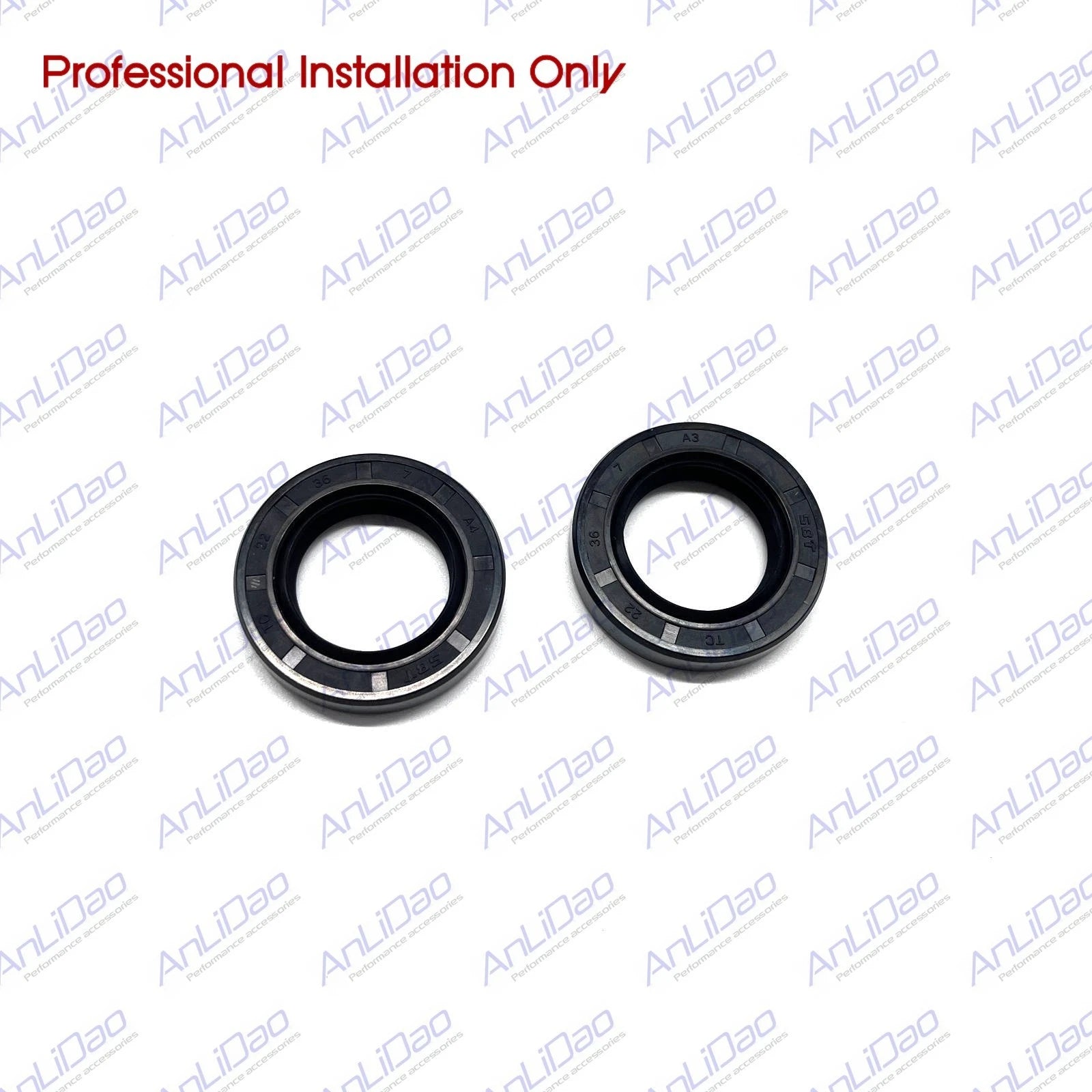2Pcs Oil Seal for Mercury Outboard (26-83406M, 26-854017, 18-0296)
