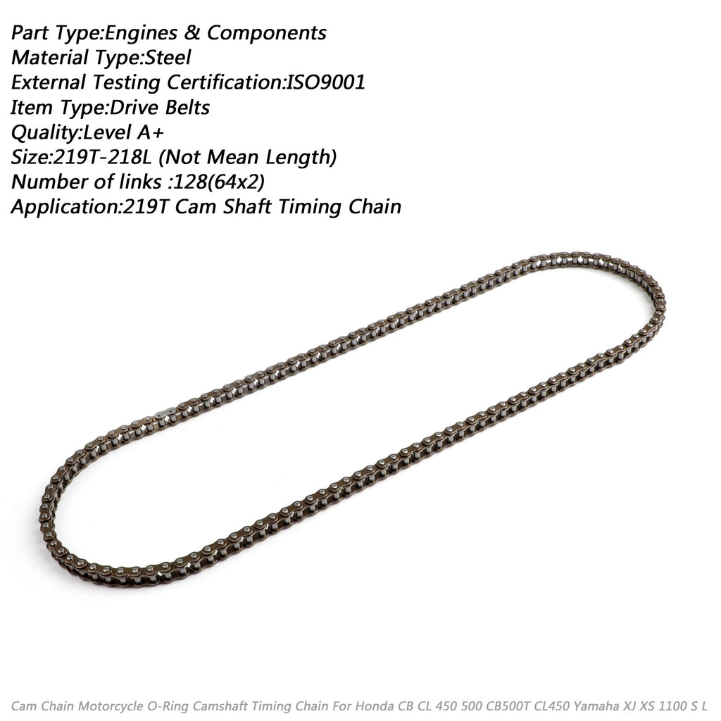 Timing Cam Chain Camshaft for Yamaha XJ1100 XS1100 XS1100L/S (1978–1982) 94500-02128