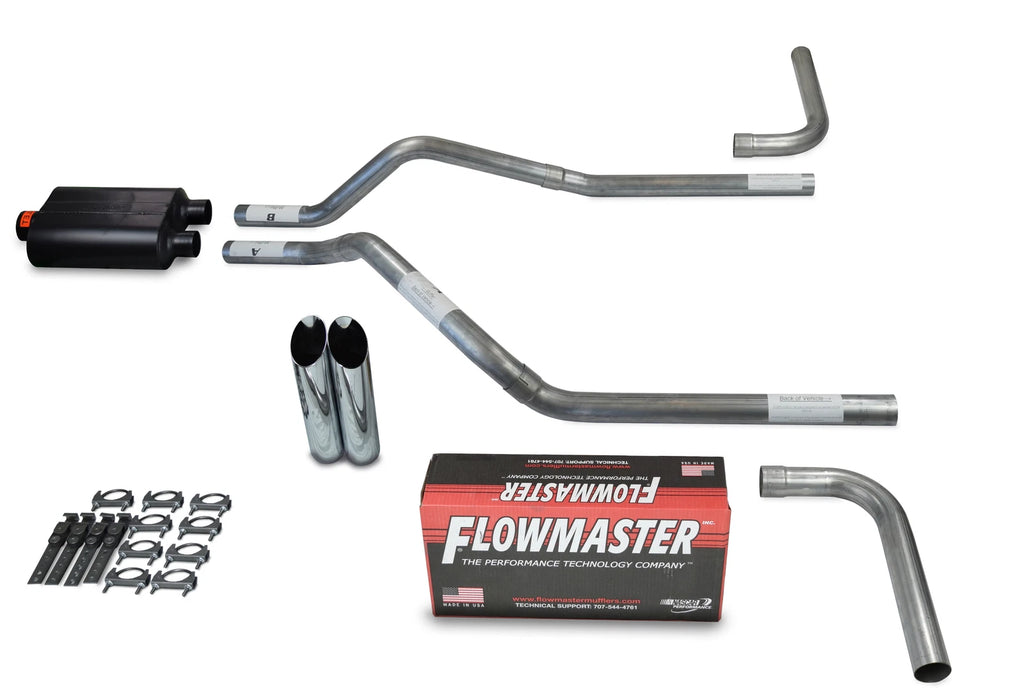Dual Exhaust Kit for GMC Jimmy (1992–1994) - 2.5" Flowmaster Super 40