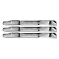 Set of 3 Mulching Blades 145106 752233 for Husqvarna 20" Push Mowers