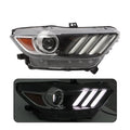 Right Passenger Side LED DRL Headlight Assembly for Ford Mustang (2015–2017)