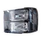 Set of 2 Black Headlights for GMC Sierra 1500 2500HD 3500HD (2007–2013)
