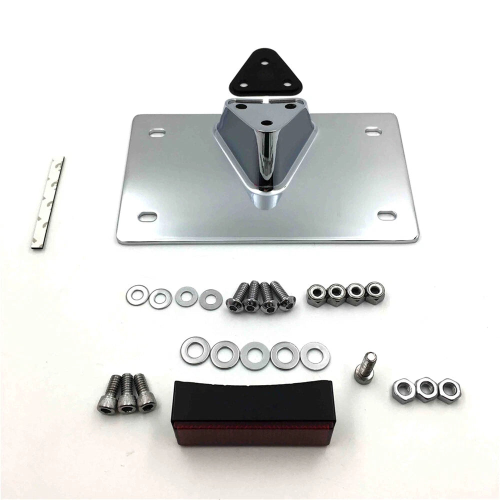 License Plate Mounting Kit for Harley Softail Deluxe FLSTN/SuperLow XL883L (2010–2023) Chrome