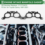 Engine Intake Manifold Gasket for Toyota Camry (1987–2001) No. 1717774070