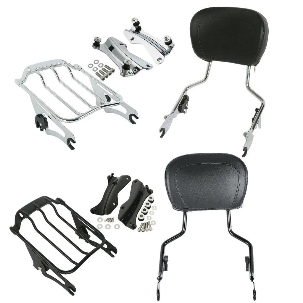 Sissy Bar Luggage Rack Docking for Harley Touring Road Glide (2014–Present)