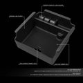 Center Console Storage Box Insert Tray for Nissan Maxima (2016–2017)
