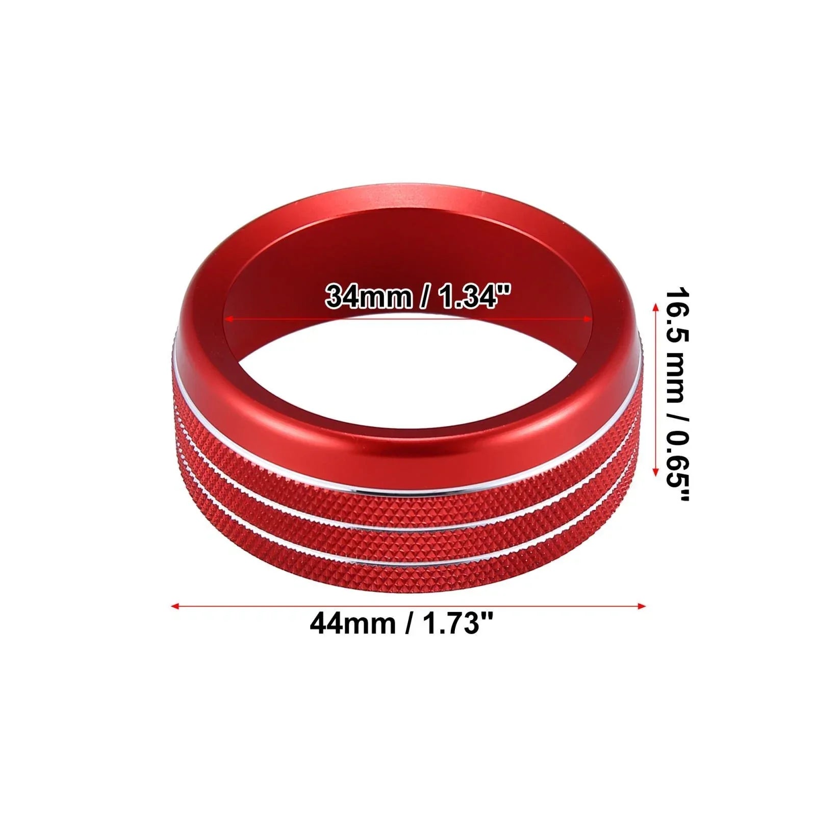 Dodge Ram Gear Shift Knob Cover Decoration Red (2018-2020)