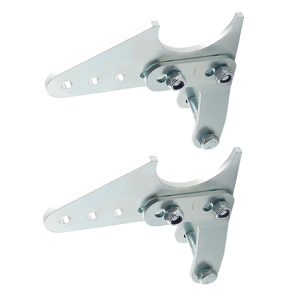 Adjustable Coilover Shock Mount Lower Brackets Kit for 3" Axle Tubes