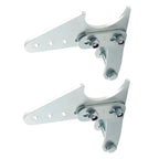 Adjustable Coilover Shock Mount Lower Brackets Kit for 3" Axle Tubes
