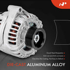 Alternator for Buick LaCrosse, Pontiac (2006–2009) V6