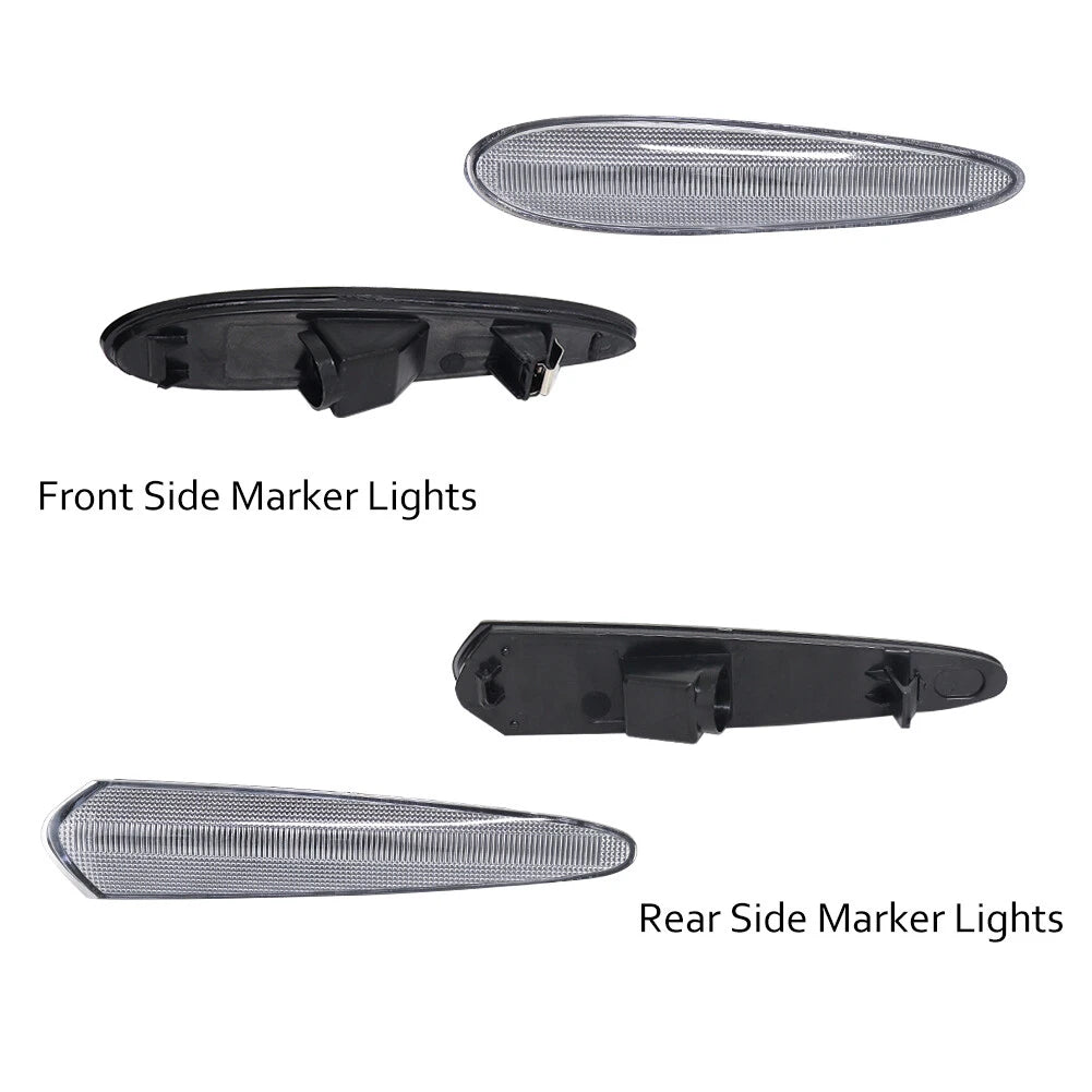 Front and Rear Bumper Trim Covers for Nissan Maxima (2000–2003)