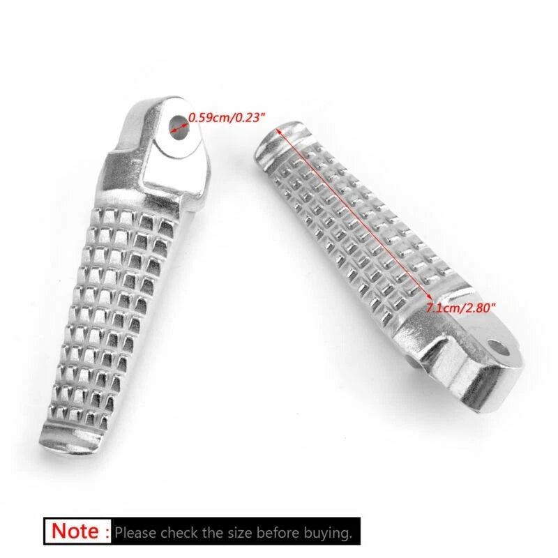 Rear Footrest Foot Peg Pedal for Suzuki GSXR 600 750 (1996–2005) GSXR 1000 (2001–2004)