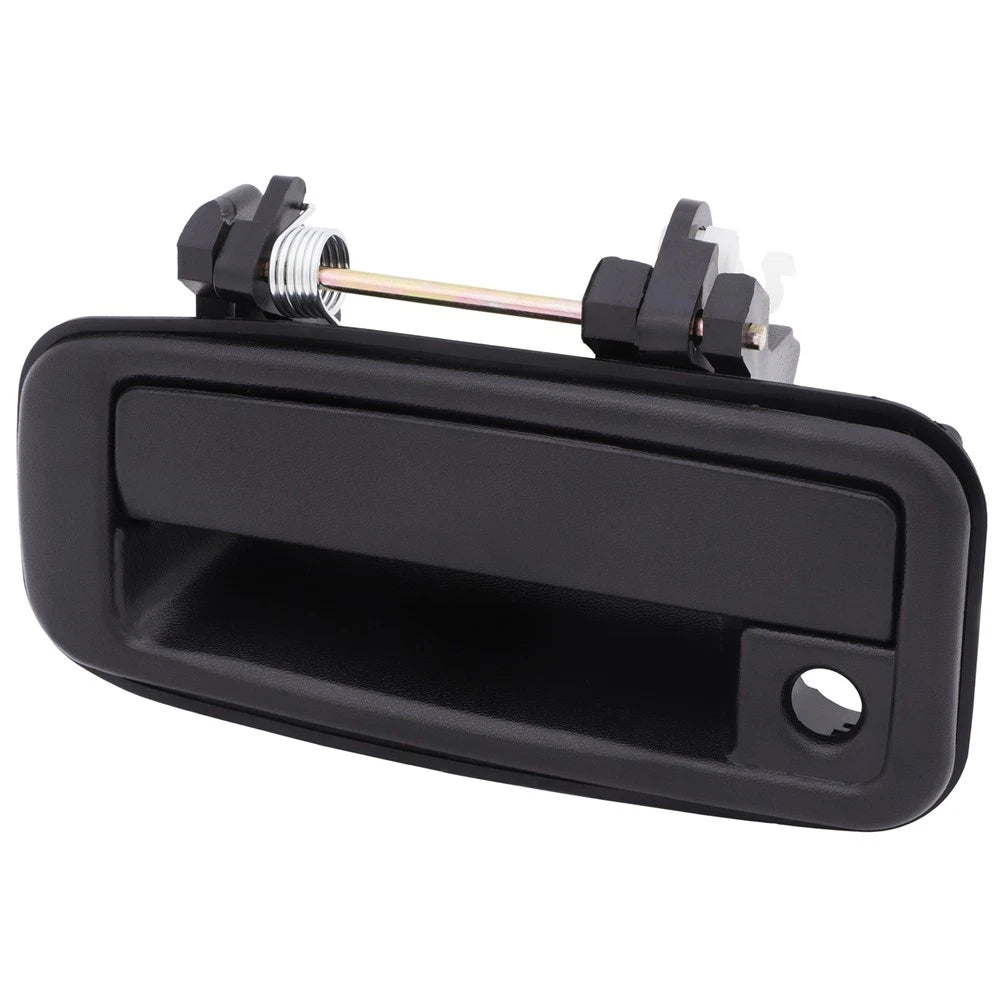 1X Black Front Left Exterior Door Handle for Toyota Corolla (1988-1993)