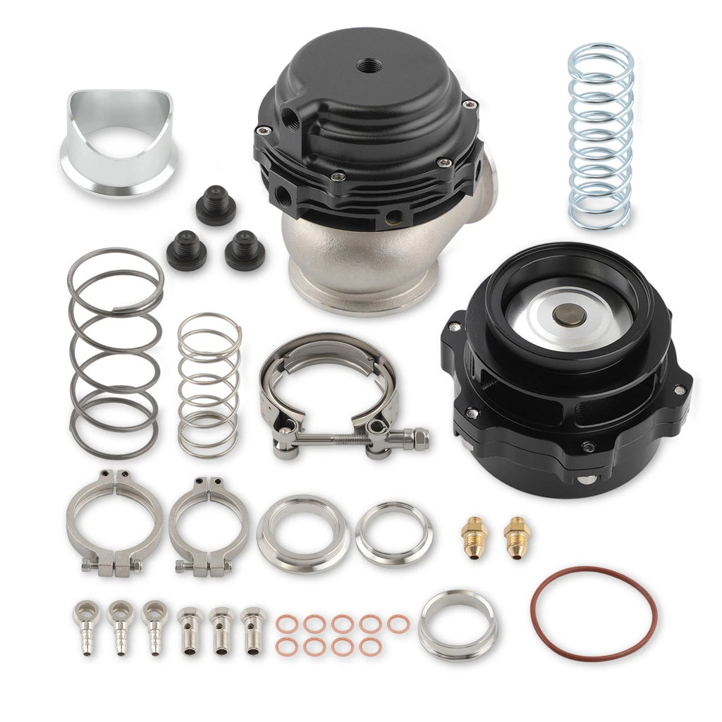 50mm BOV Blow Off Valve + 44mm V-Band Turbo Wastegate for