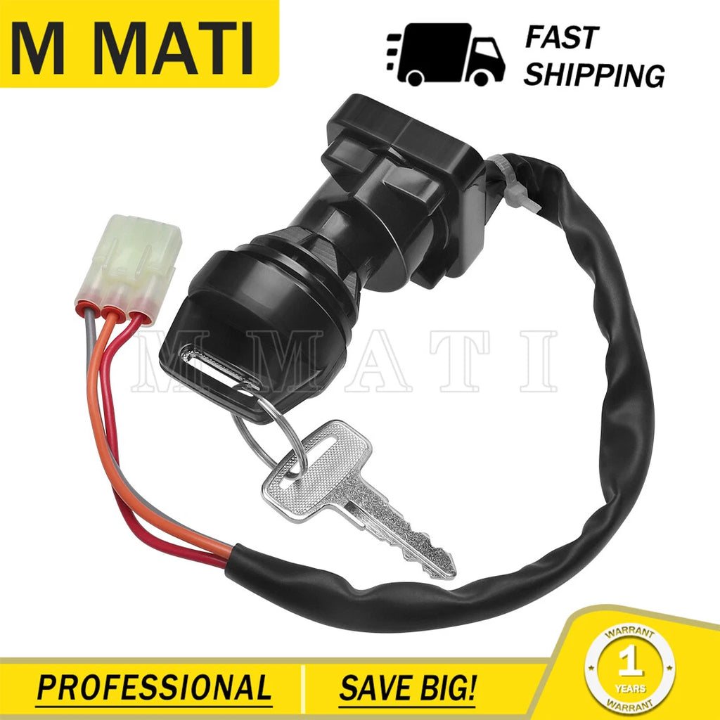 Ignition Switch for Kawasaki KFX400 KSF400 (2003–2004) with 2 Keys