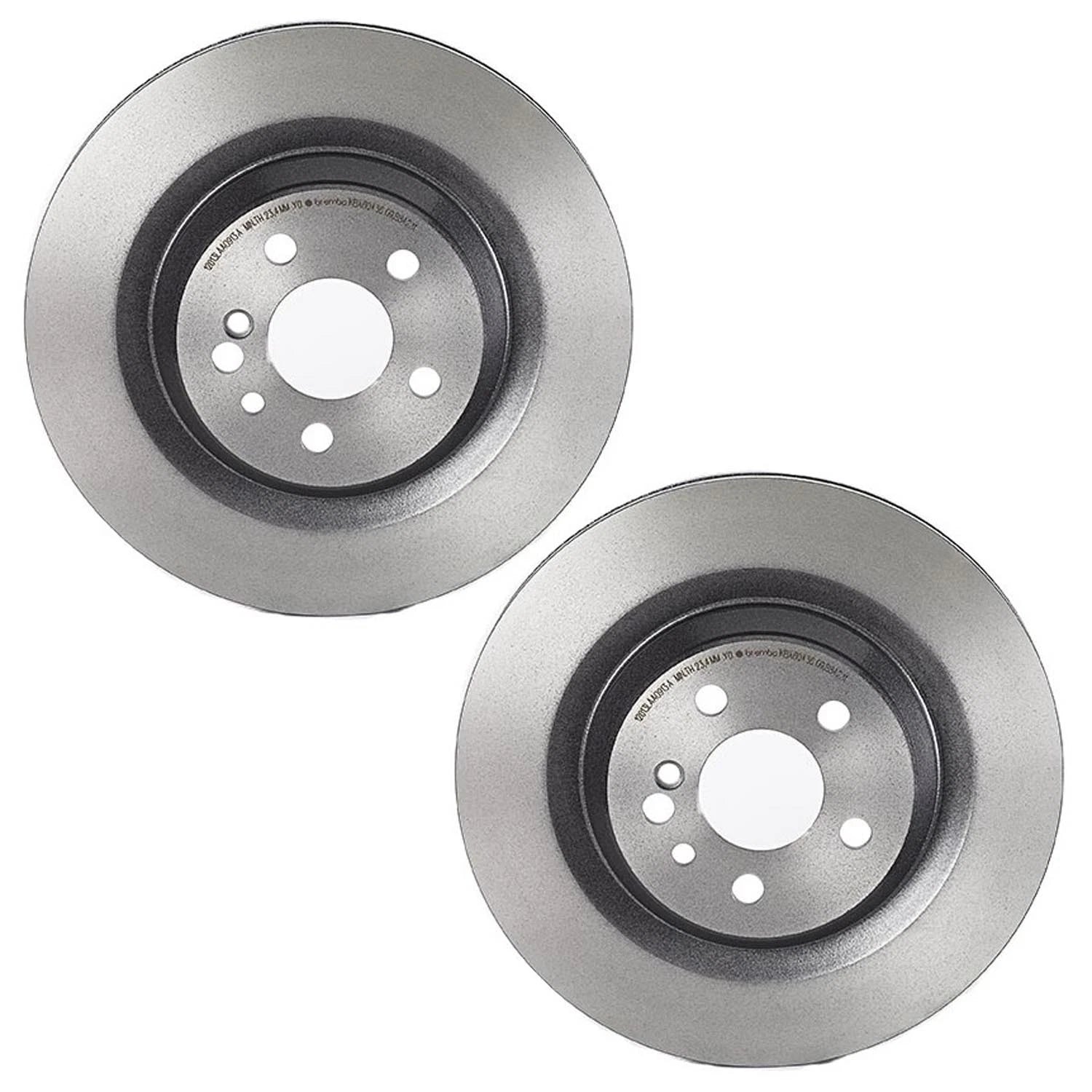 Brembo 2X Rear Coated 330mm Brake Disc Rotors for Mercedes C215 W220 (1999–2006)