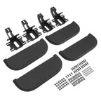 Set of 4 Running Boards Side Step Kits for Jeep Wrangler JK (2007–2018)