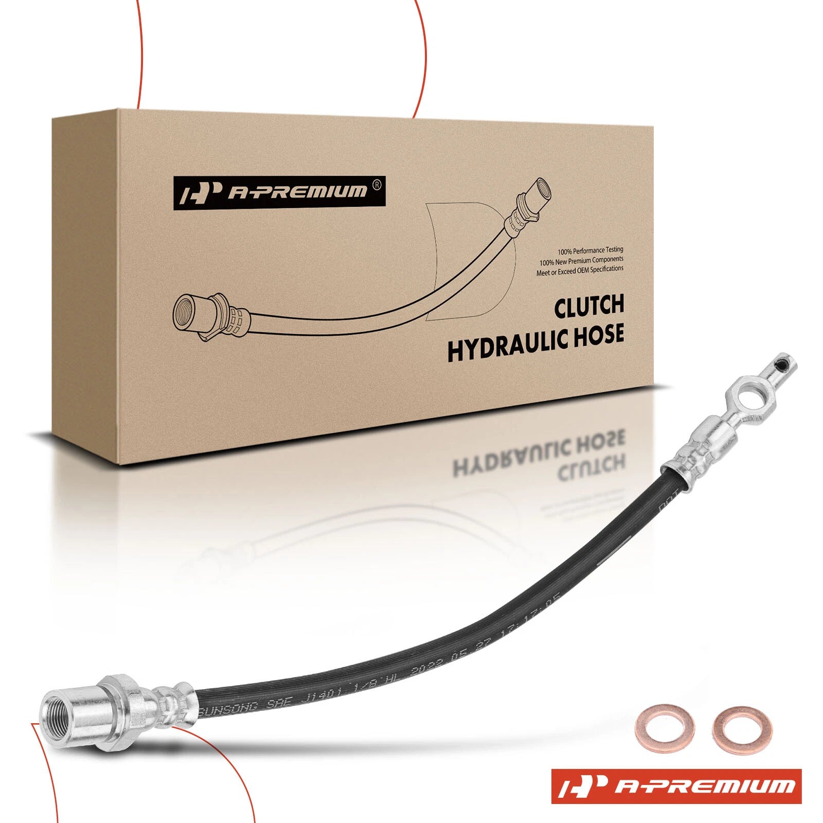 Clutch Hydraulic Hose Line for Honda Passport (1994–2002) Isuzu Amigo Rodeo