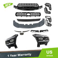 Front Bumper Grille Kit with Fog Light for Dodge Durango (2021–2023)