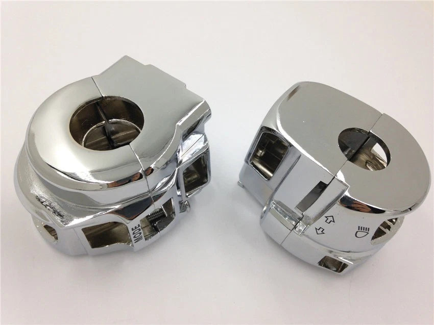 Chrome Switch Housing Cover for Suzuki GSX-R600, GSX-R750, GSX-R1000, Hayabusa (2000–2023)