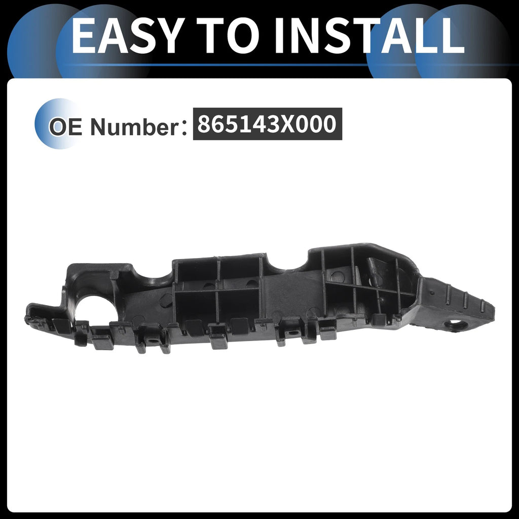 1pc Right Front Bumper Retainer Bracket No. 865143X000 for Hyundai Elantra (2011–2016)