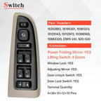 Front Window Switch Left for Chevy Silverado GMC Sierra (2003–2007)