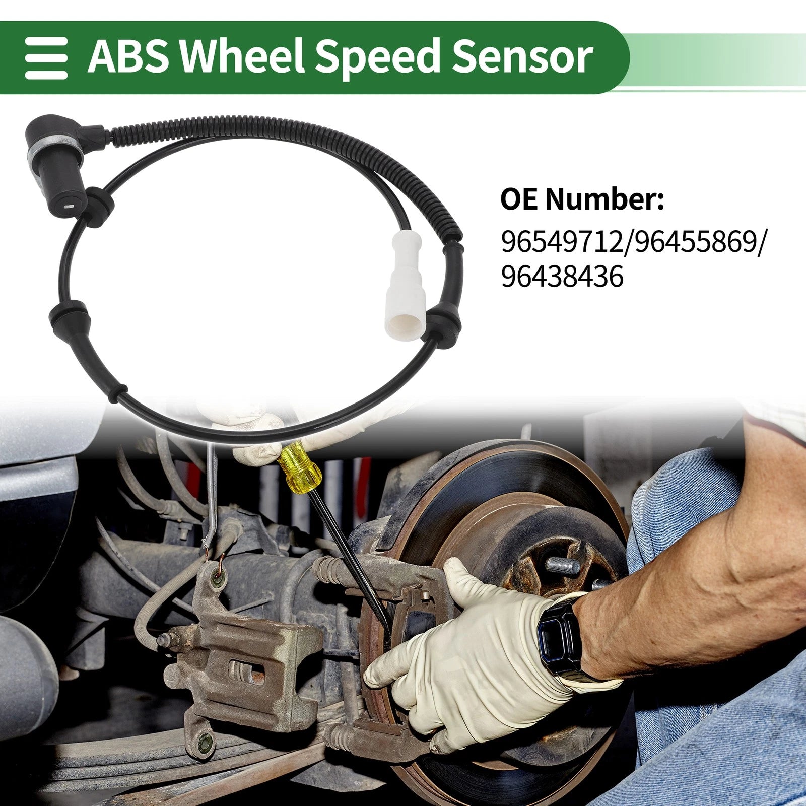 ABS Wheel Speed Sensor No. 96549712 for Chevrolet Lacetti (2004–2010)
