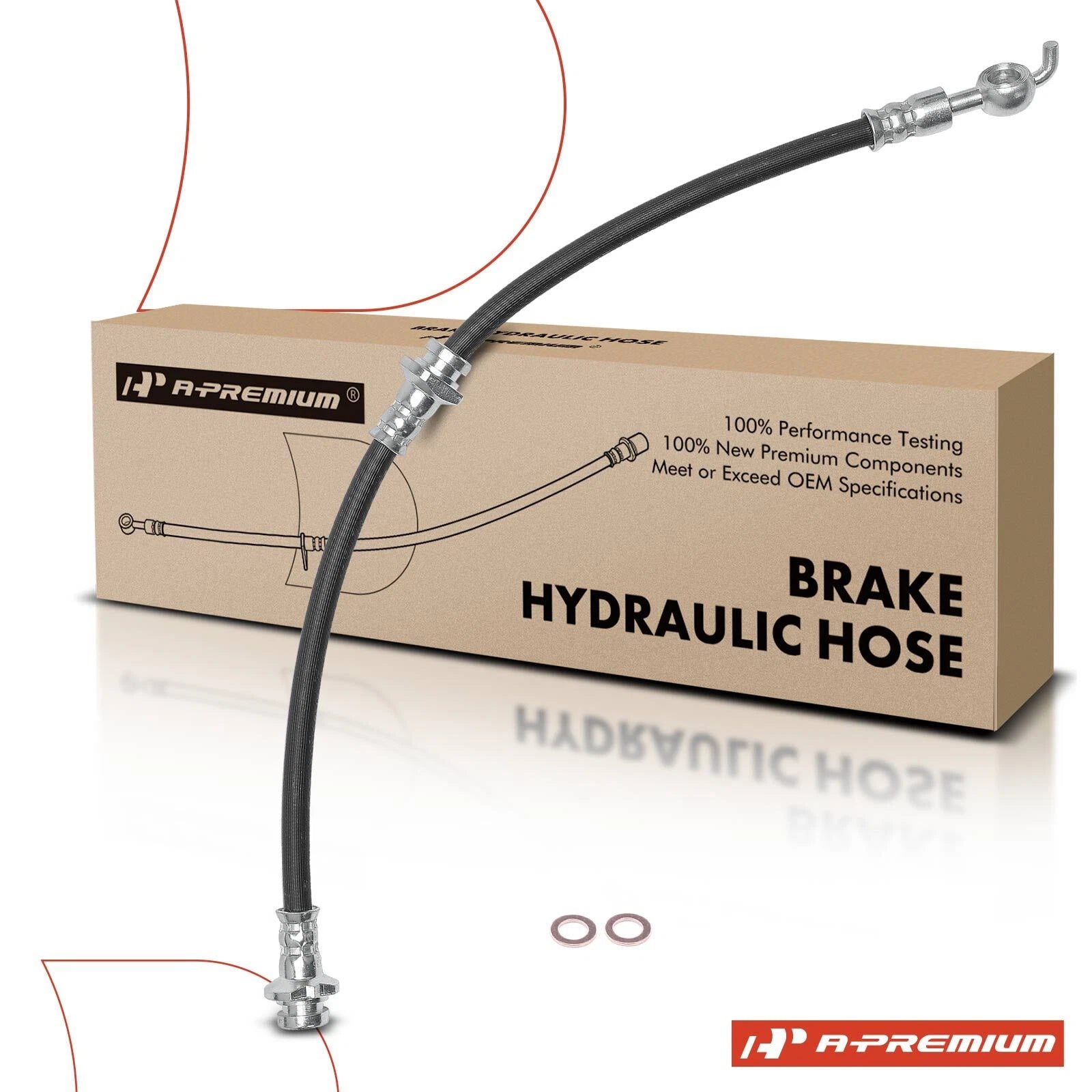 Front Brake Hydraulic Hose for Honda Passport (1998–2001)