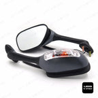 Carbon Turn Signal Mirrors for Suzuki GSXR 600 750 1000 (2006–2008)