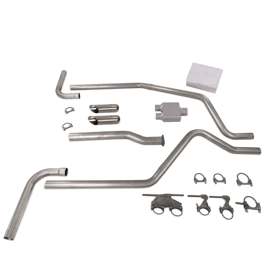 2.5" Dual Exhaust Muffler for Dodge Ram 1500 (2019–2025) SC T Side E