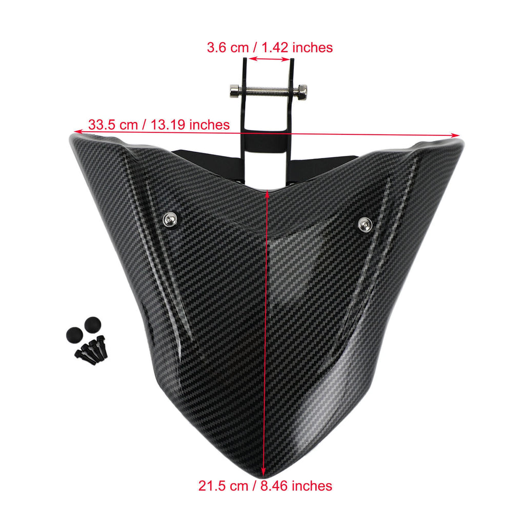 Carbon ABS Front Fender Beak Extension for Yamaha Tenere 700 (2019–2020)