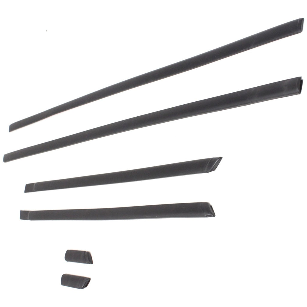 Door Molding for Audi A4 Sedan (1996–1999) Rear Right Upper