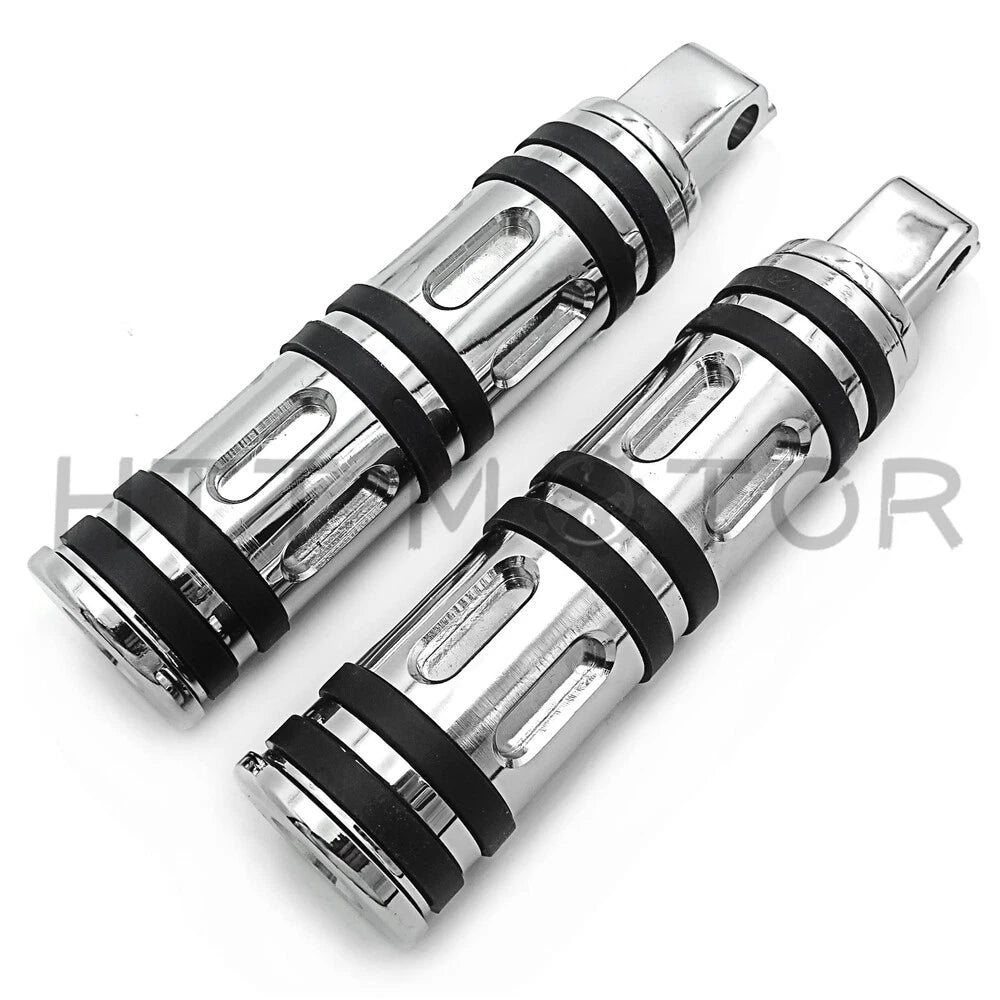 Chrome Edge Cut Footpegs for Victory Hammer (2004–2017)