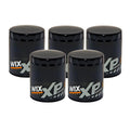 Set of 5 Wix 51515XP Engine Oil Filters for (Spin-On)