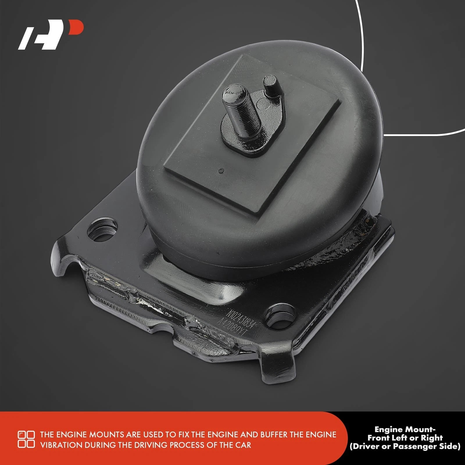 Front Engine Motor Mount for Toyota Tacoma (2016-2023)