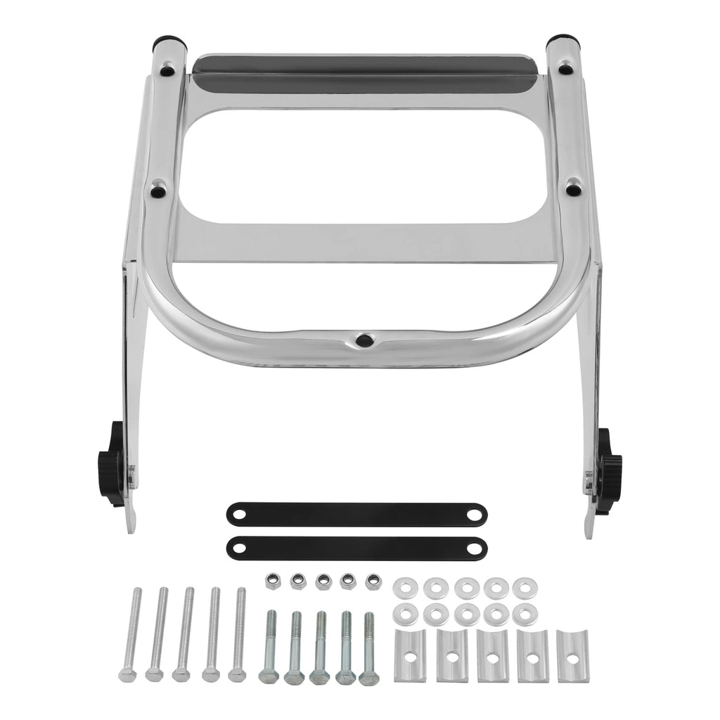 Detachable Solo Pack Mounting Luggage Rack for Harley Touring (1997–2008)