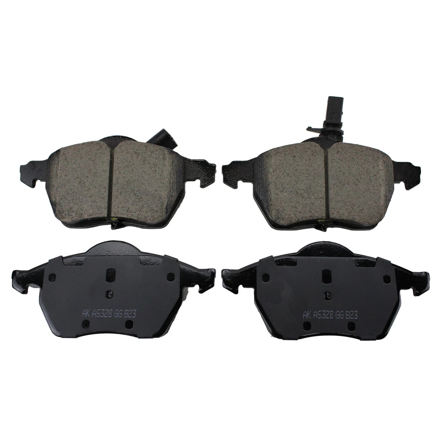 Akebono Euro Front Ceramic Brake Pads for Audi A4 A6 Quattro (2000–2006)