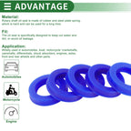 Set of 5 Oil Seal Ring 30x46x10mm for Rotary Shaft (High Pressure)