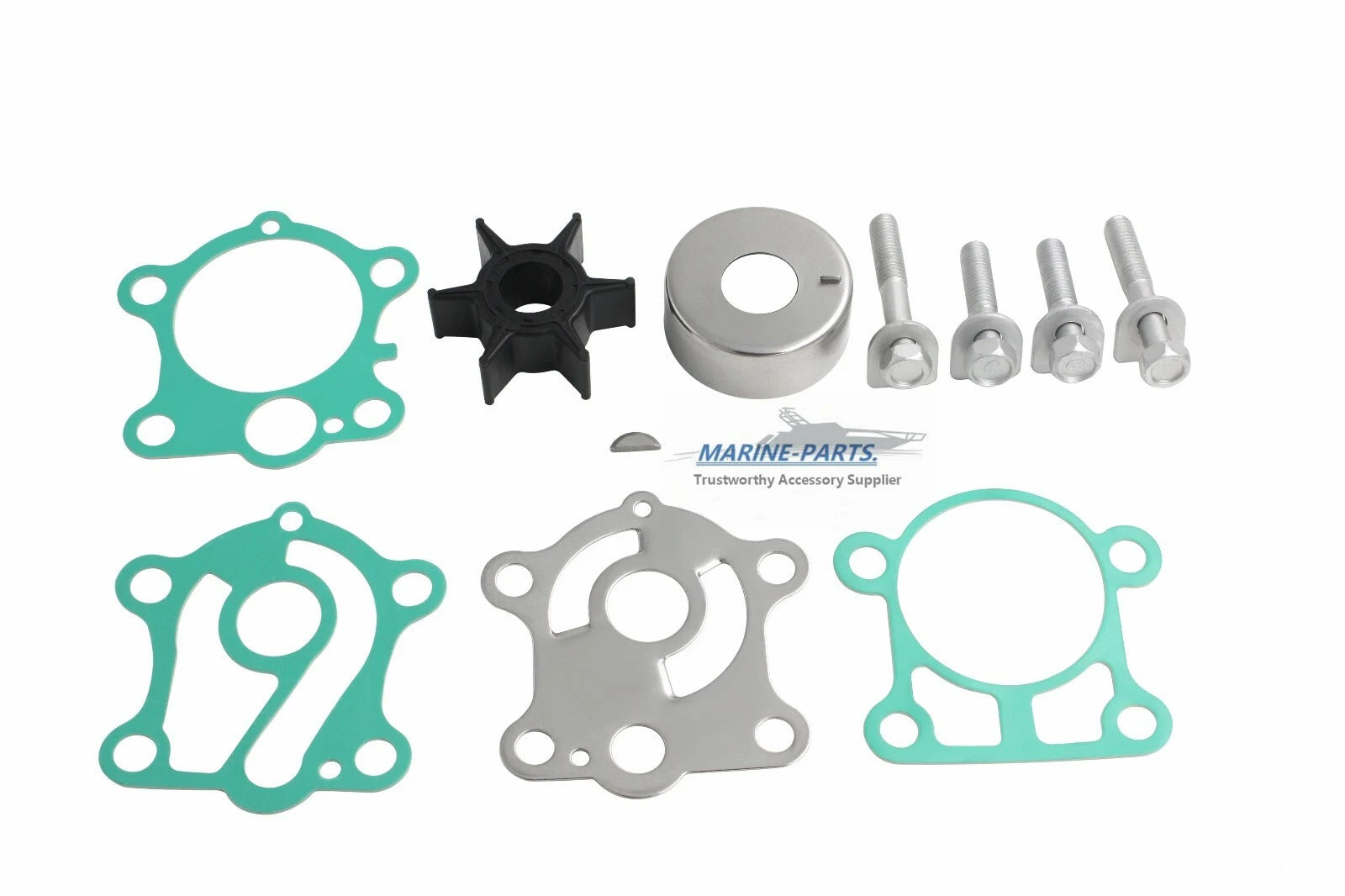 Water Pump Impeller Kit 6J8-W0078-A2 for Yamaha 15HP 30HP