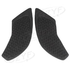 Tank Traction Side Pad Decals for Yamaha YZF R1 (2015-2016) Black