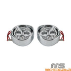 4.5" LED Fog Lights for Harley Dyna, Softail, Sportster, Street Glide