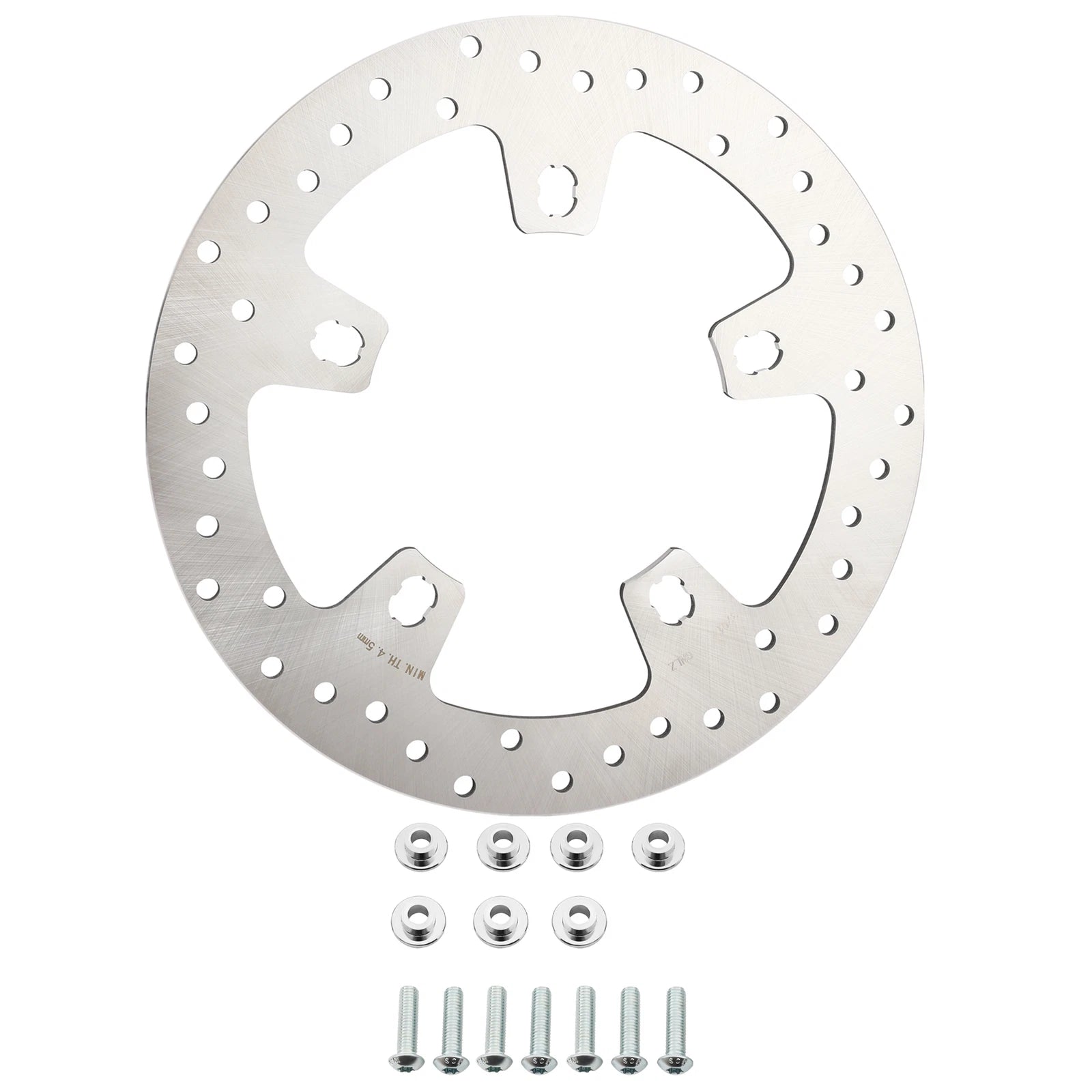 11.8" Front Brake Rotor & Bolts for Harley Electra Road Glide (2014–2025)
