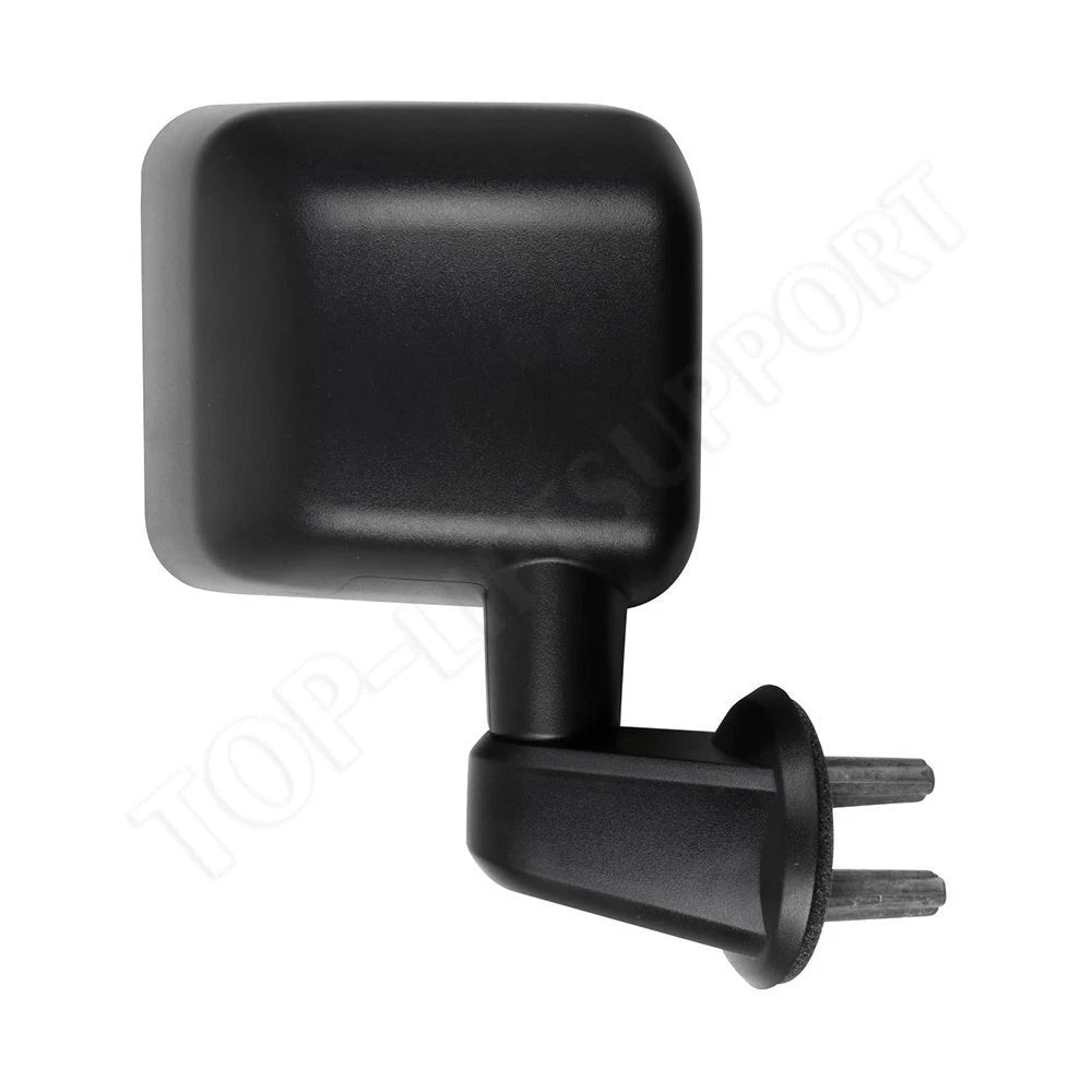 Passenger Side Black Exterior Mirror for Jeep Wrangler (2007–2017)