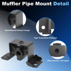 Exhaust Pipe Mount Hanger for Nissan Pathfinder Xterra (2005–2012) 20651-ZP00A