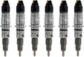 6Pcs Fuel Injectors 5256034 0445120187 for Cummins ISB6.7 (2007–2018)