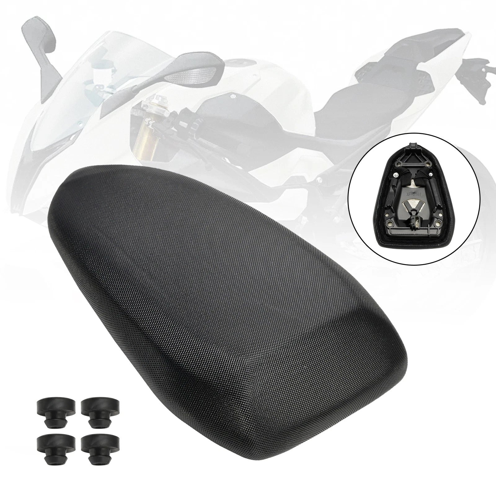 Rear Passenger Seat Cushion for BMW S1000RR (2019–2023)