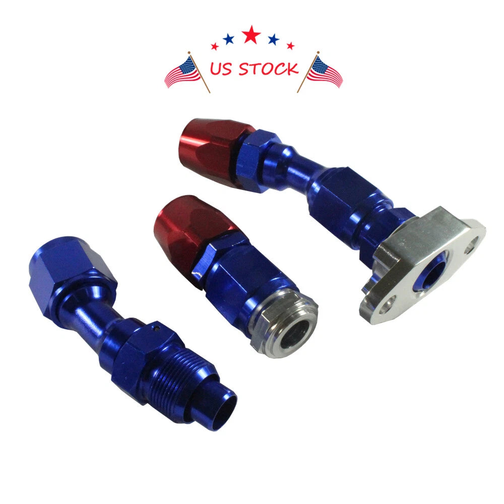 Oil Return Drain Line Kit for Turbo Charger (17")