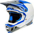 Fly Racing Formula CC Glide Helmet for Off-Road (Large, Blue/Grey)