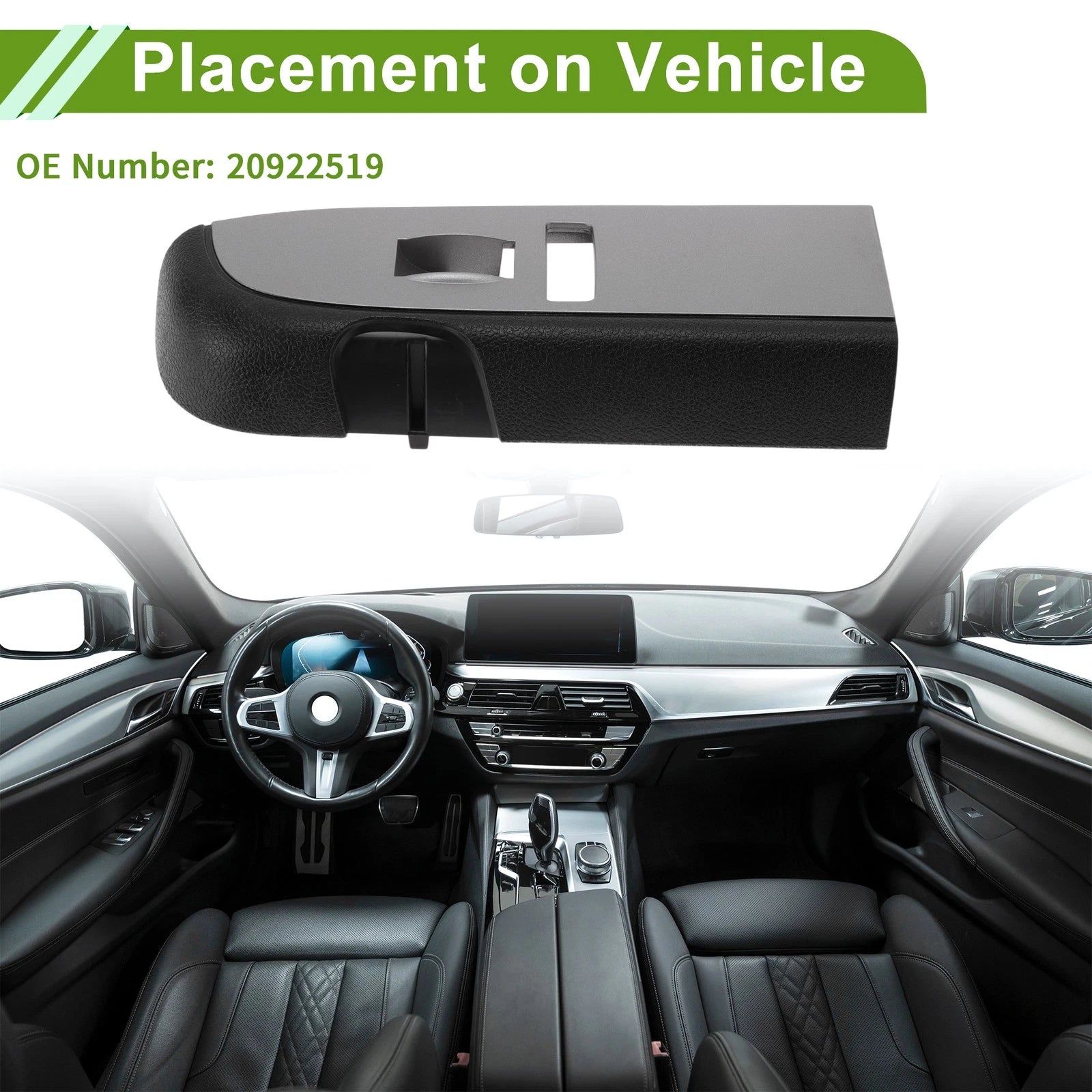 Window Switch Bezel Cover for Chevrolet Silverado 1500 (2010–2013) No. 20922519